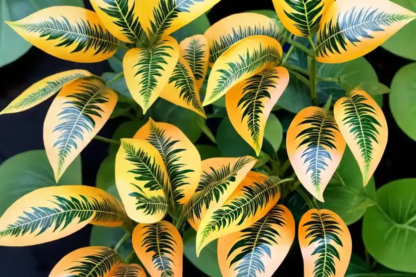 Croton ‘Picasso’s Paintbrush’ (Croton Variegatum ‘Picasso’s Paintbrush’) — photo 3