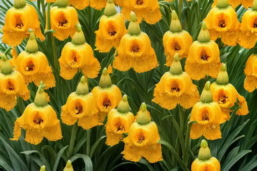 Crown imperial (fritillaria imperialis)