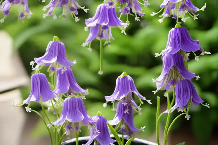 Cup-and-saucer (campanula medium)
