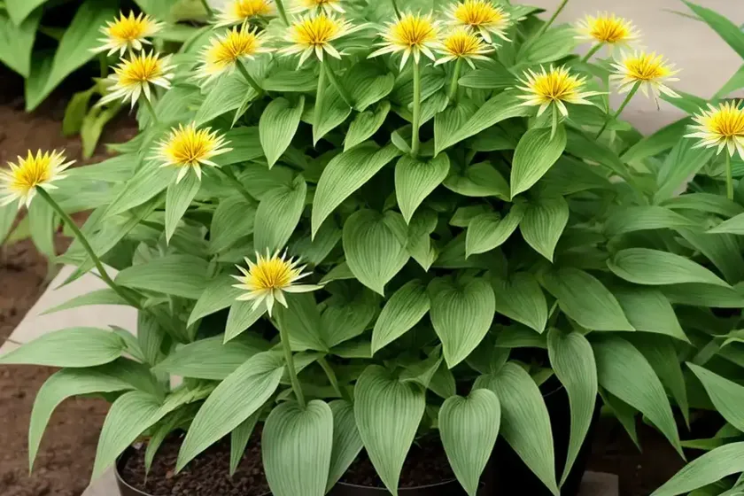 Cup plant (silphium perfoliatum) — photo 3