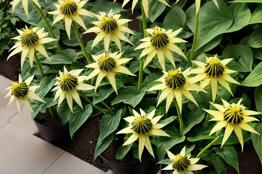 Cup plant (silphium perfoliatum)