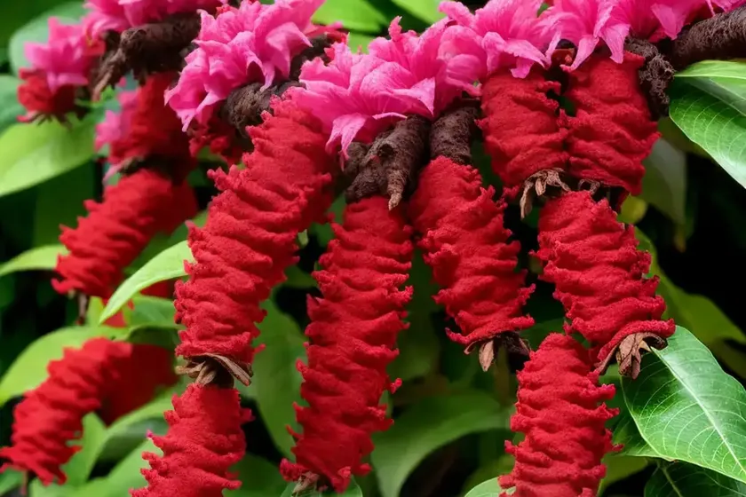 Cuphea ignea (cigar flower) — photo 3