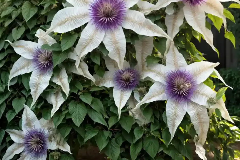 Curly head (clematis ochroleuca) — photo 3