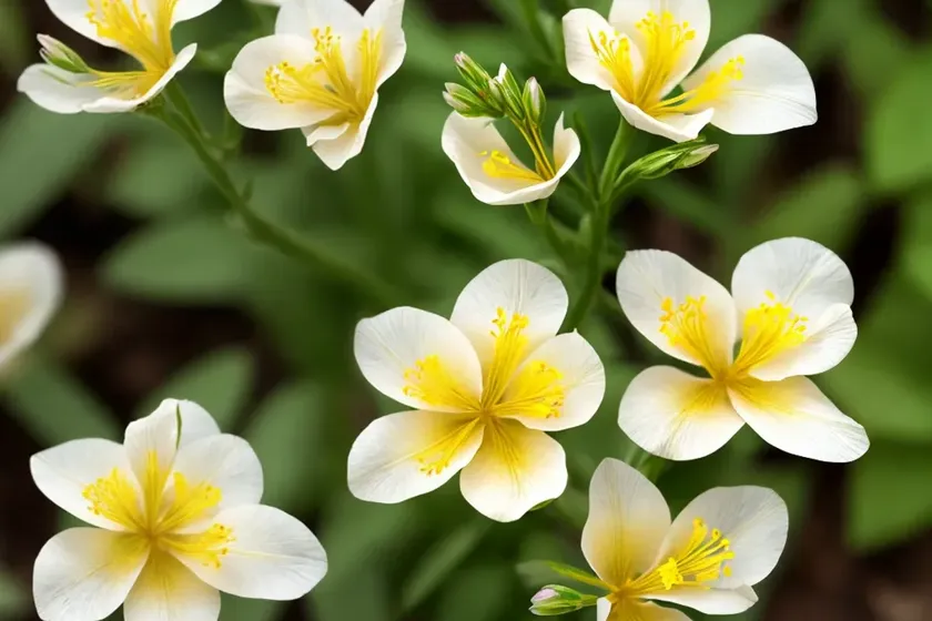 Cutleaf Evening Primrose (Oenothera Laciniata) — photo 3