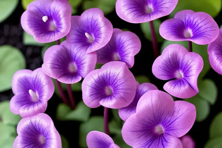 Cyclamen coum ‘maurice dryden’ (persian violet) — photo 3