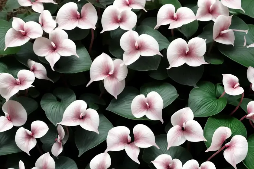 Cyclamen hederifolium var. hederifolium f. albiflorum (ivy-leaved cyclamen) — photo 3