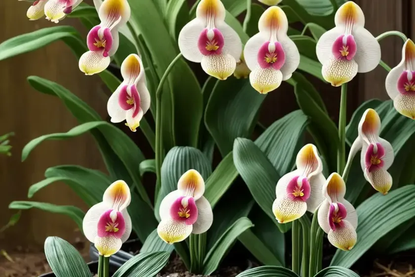 Cypripedium hank small gx (lady’s slipper orchid) — photo 2