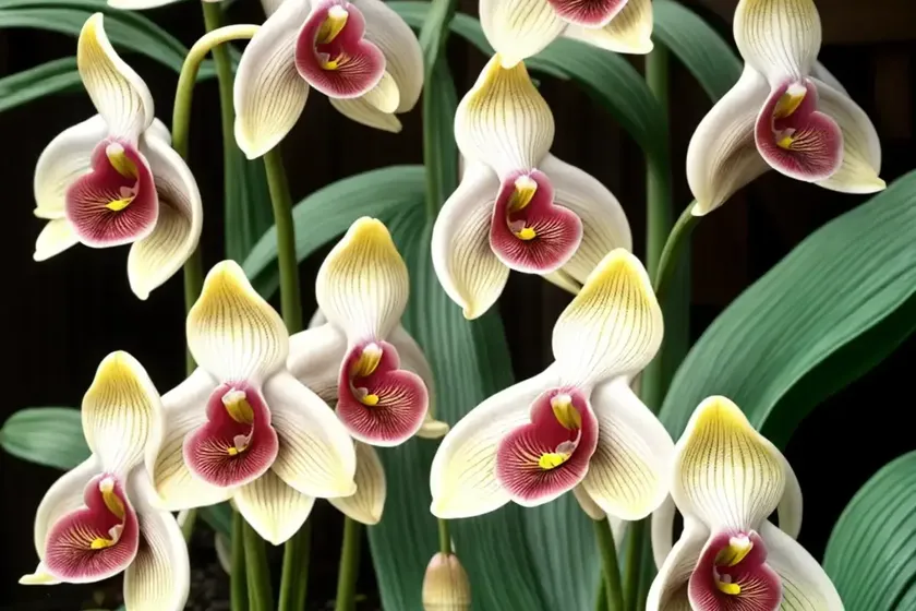 Cypripedium japonicum (japanese lady slipper orchid) — photo 2