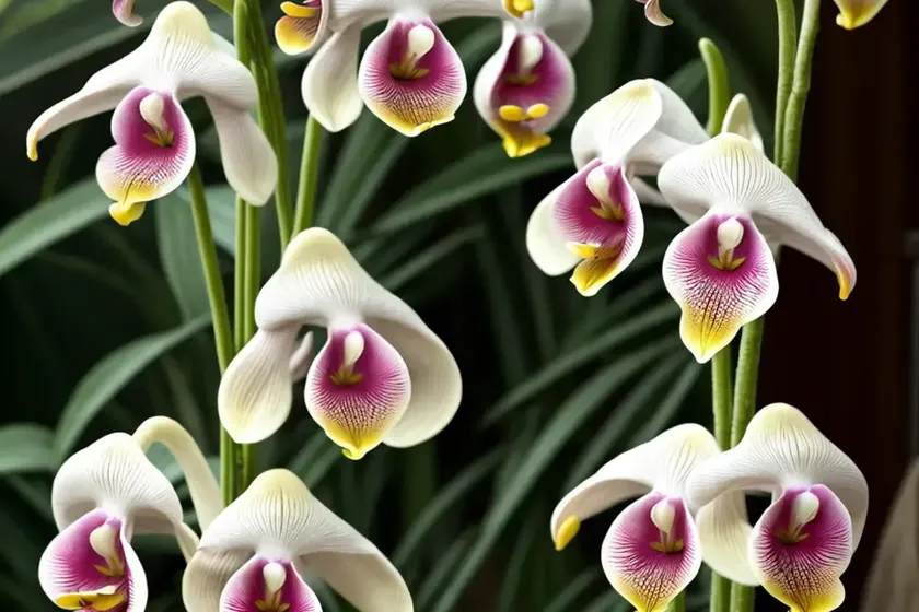 Cypripedium macranthos (lady’s slipper orchid) — photo 3