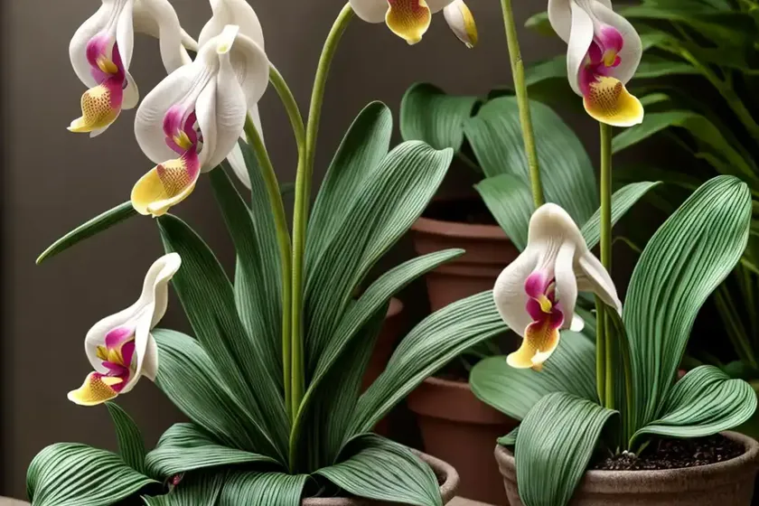 Cypripedium monto gx (lady’s slipper orchid)
