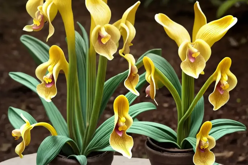Cypripedium parviflorum var. pubescens (yellow lady’s slipper orchid) — photo 3