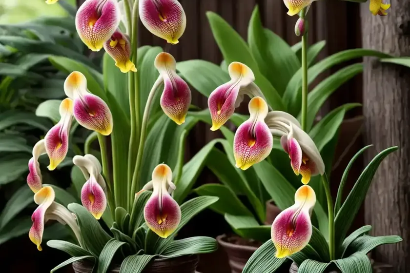 Cypripedium tibeticum (tibetan lady’s slipper orchid)