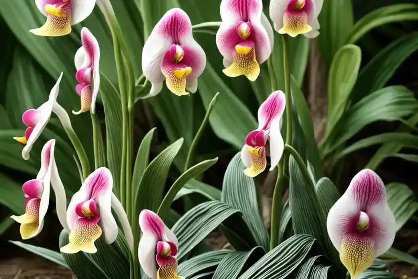 Cypripedium victoria gx (lady’s slipper orchid) — photo 3