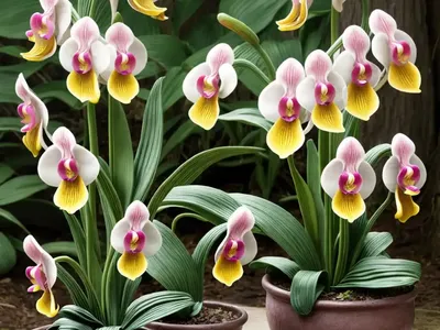 Cypripedium Victoria Gx (Lady’s Slipper Orchid)