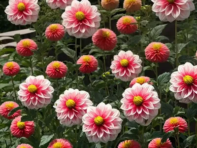 Dahlia ‘Askwith Minnie’)