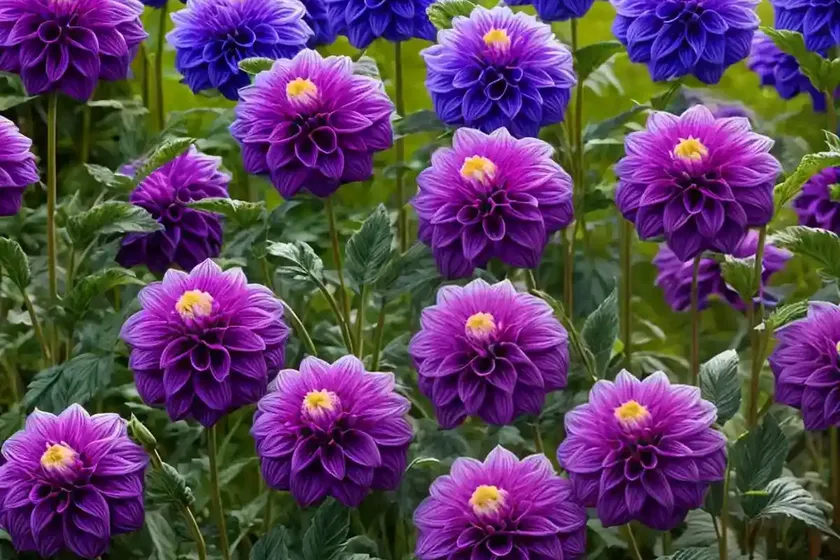 Dahlia ‘Blue Bell’) — photo 2