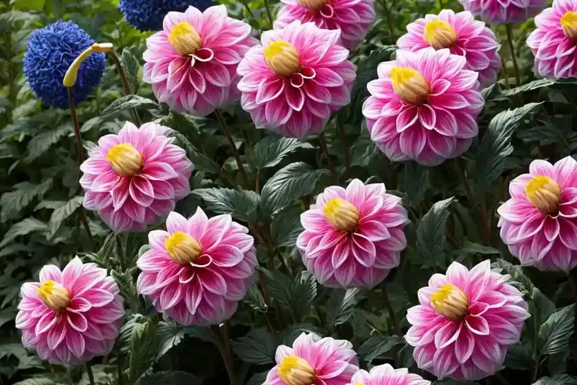 Dahlia ‘Blue Bell’) — photo 3