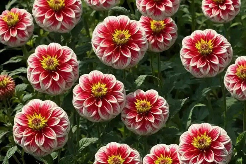 Dahlia-flowered zinnia (zinnia elegans) — photo 2