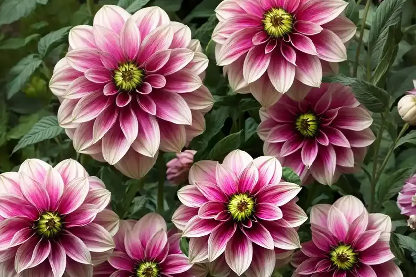 Dahlia hybridum ‘bishop’s children’ (dahlia ‘bishop’s children’) — photo 2