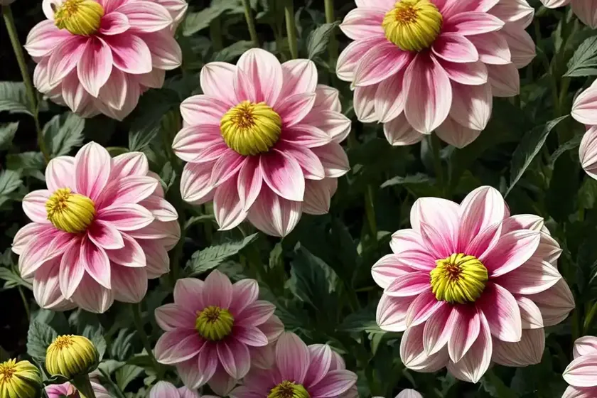 Dahlia hybridum ‘bishop’s children’ (dahlia ‘bishop’s children’) — photo 3