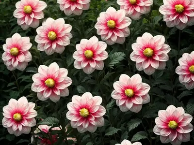 Dahlia ‘Lauren Michele’)