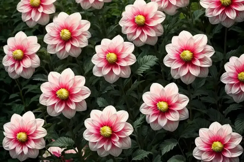 Dahlia ‘Lauren Michele’)