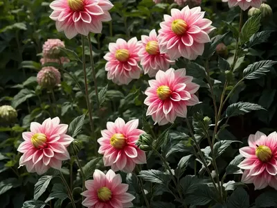 Dahlia ‘Nuit D’Ete’)