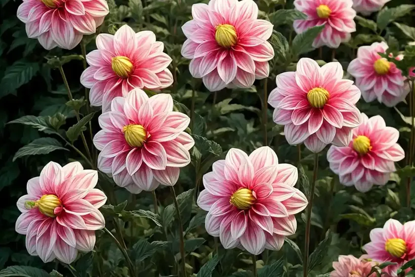 Dahlia ‘puerto rico’)