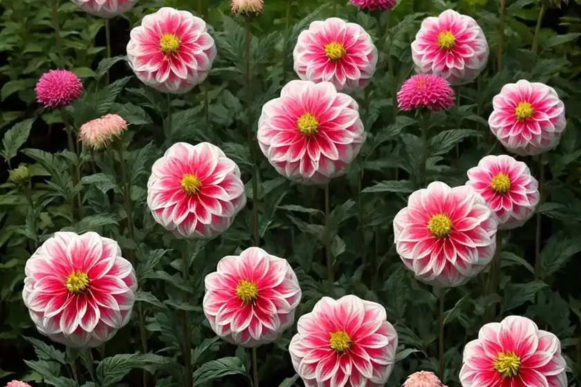 Dahlia ‘star’s favorite’) — photo 3