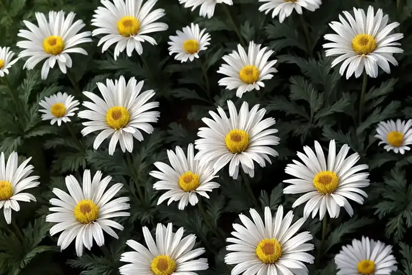 Daisy-chrysanthemum (leucanthemum maximum)