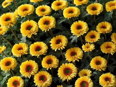 Daisy Garden Mum (Chrysanthemum ‘Cathy’s Rust’)