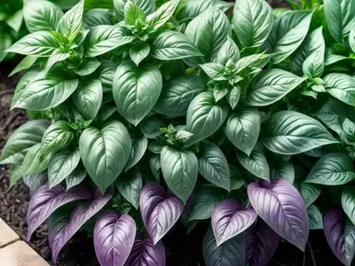 Dark Opal Basil (Ocimum Basilicum ‘purpurascens’)