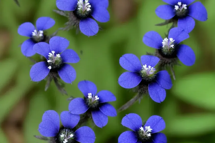 Dark speedwell (veronica opaca) — photo 2