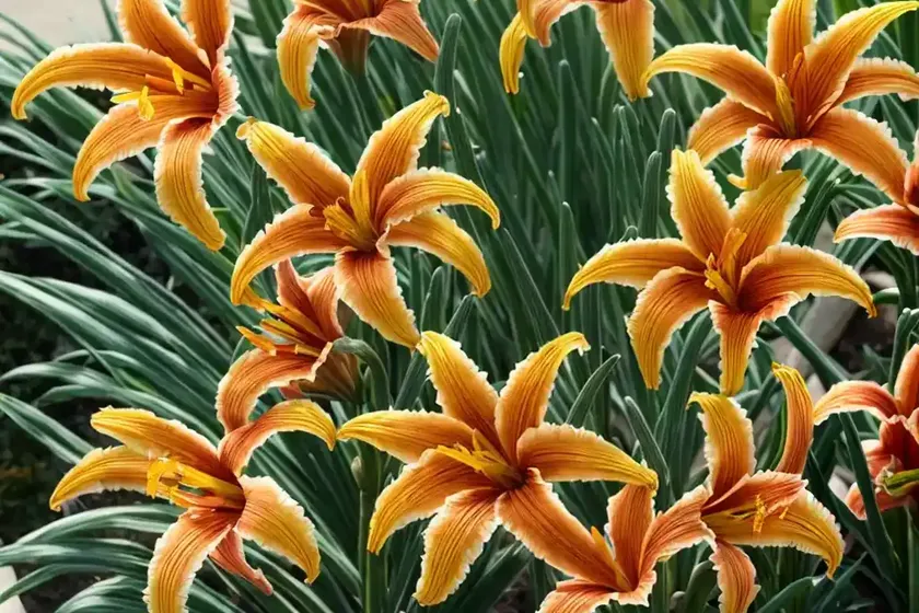 Daylilies (hemerocallis) — photo 2