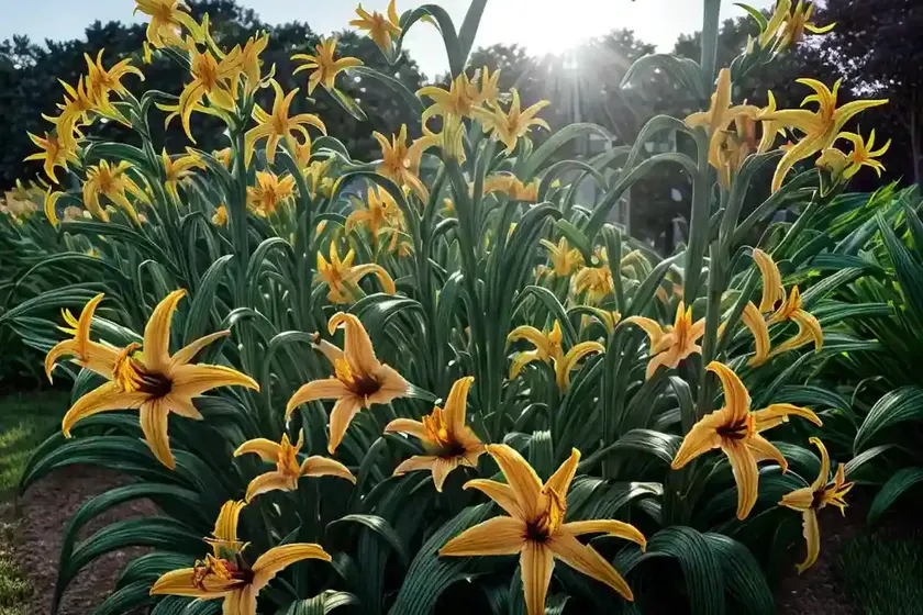 Daylily (hemerocallis ‘mission moonlight’)