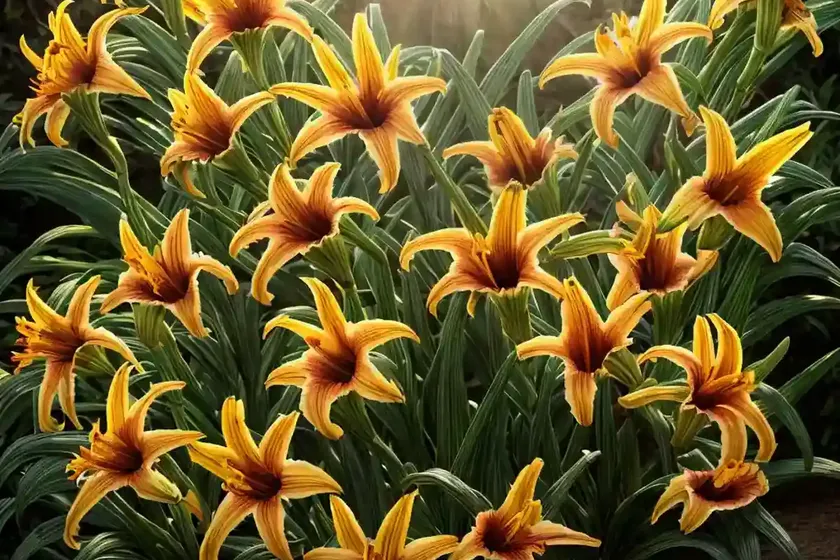 Daylily (hemerocallis ‘pawn of prophecy’) — photo 3
