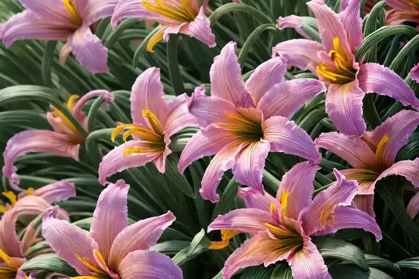 Daylily (hemerocallis ‘pink lavender appeal’) — photo 2