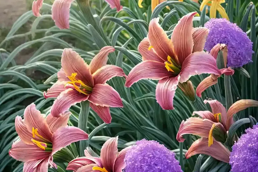 Daylily (hemerocallis ‘pink lavender appeal’) — photo 3