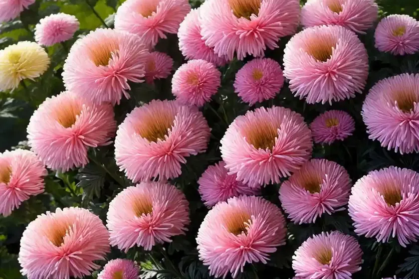 Decorative garden mum (chrysanthemum ‘yohannah’ hannah) — photo 2