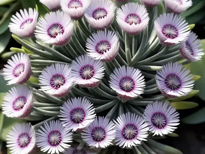 Delosperma ‘Wheels Of Wonder ‘� White Wonder’ (Ice Plant)