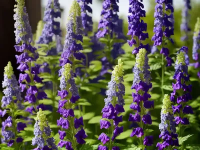 Delphinium Elatum ‘Sweethearts’ (Candle Larkspur)