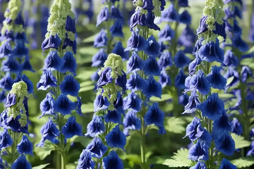 Delphinium grandiflorum ‘summer blues’) — photo 2