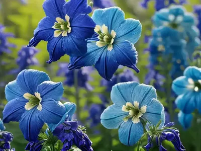 Delphinium Grandiflorum ‘Summer Blues’)
