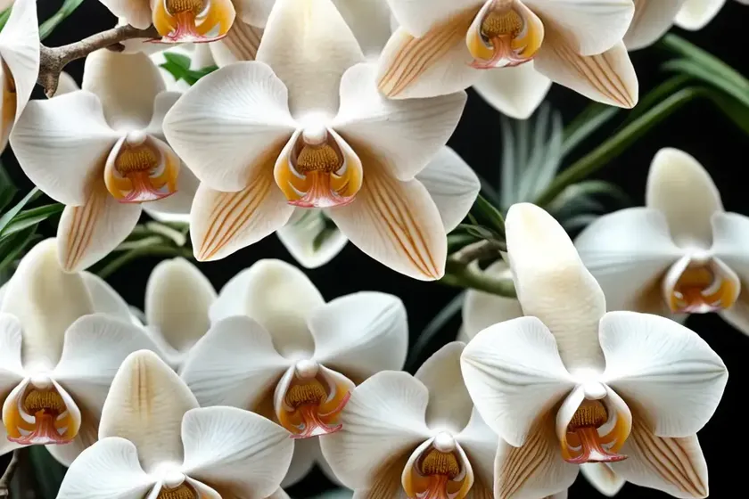 Dendrobium anosmum (unscented dendrobium)