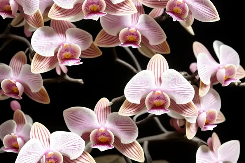 Dendrobium kingianum (pink rock orchid) — photo 3