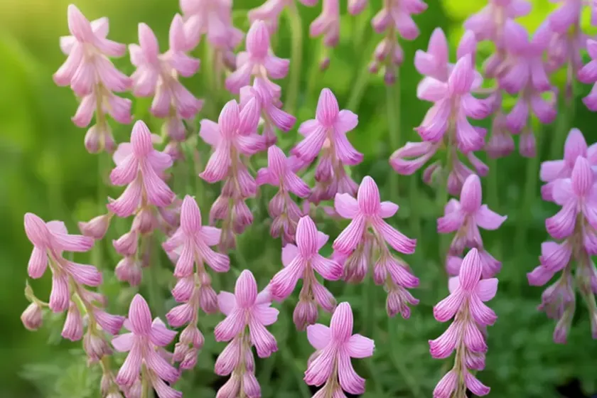 Dense-flowered fumitory (fumaria densiflora)