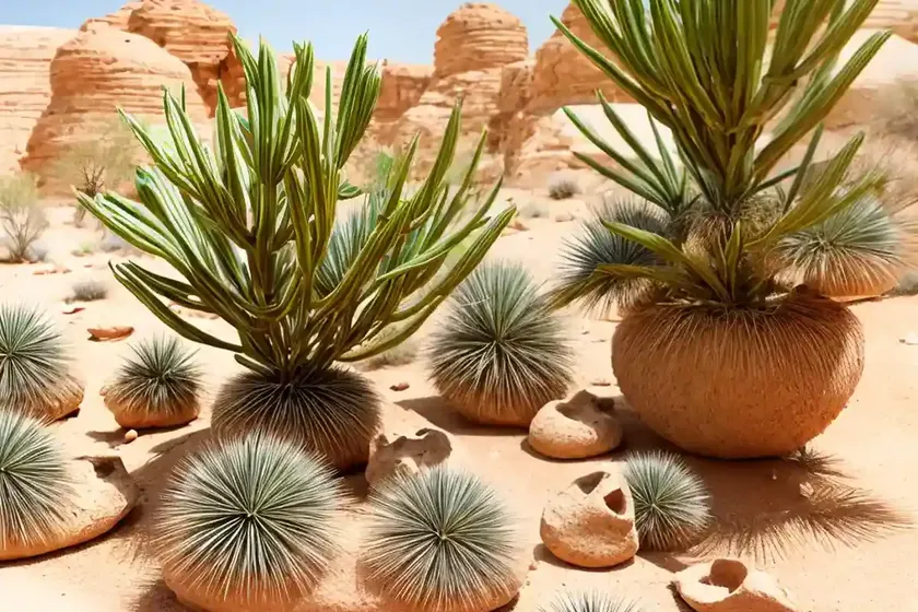 Desert spoon (dasylirion serratifolium) — photo 3