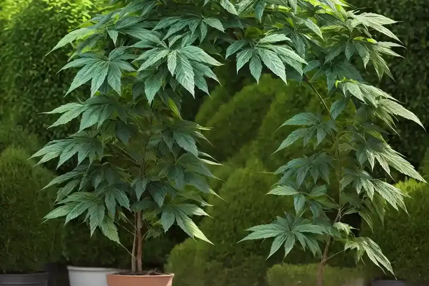 Devil’s walking-stick (aralia spinosa)