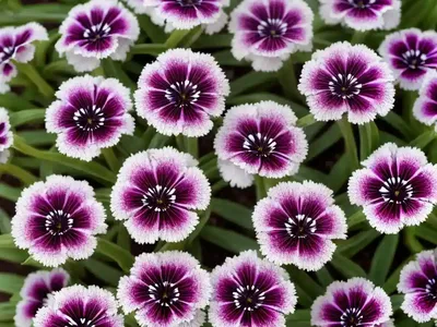 Dianthus Barbatus ‘Auricula Eyed Mixed’ (Sweet William)