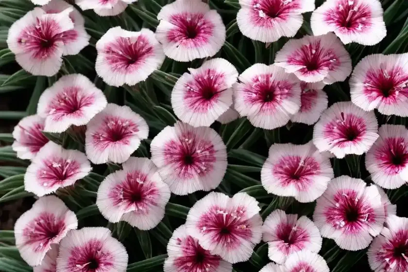 Dianthus gratianopolitanus ‘tiny rubies’ (cheddar pink) — photo 2
